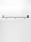Spot aplicat 3 becuri LED 21W SIRMOS 9088132 NOVA LUCE