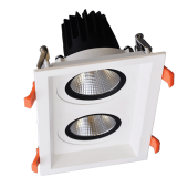 Spot incastrat LED 2X15W 4000K 92DL81F3040/WH ELMARK