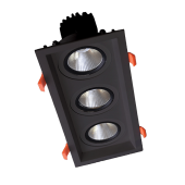 Spot incastrat LED 3X15W 4000K 92DL81F4540/BL ELMARK