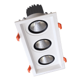Spot incastrat LED 3X30W 4000K 92DL82F9040/WH ELMARK