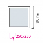 Spot incastrat LED SMD 30W CCT ALEXIS-30SQ HOROZ