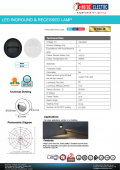 Spot incastrat LED SMD 3W IP54 ICON-R Horoz