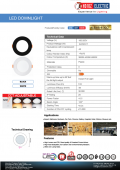 Spot incastrat LED SMD 6W CCT ALEXIS-6 HOROZ