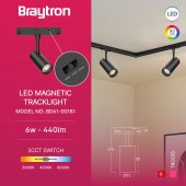 Spot led sina 6W 48VDC CCT BD61-00181 Braytron