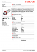 Stecher industrial 5 X 63A IP66/IP67 345-415V 218.6337 SCAME