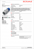 Stecher monofazat 3 X 16A 230V IP44 213.1633 SCAME