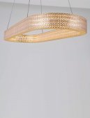 Suspensie 1 bec led 71W KLEPSIDRA 9019743 Nova Luce