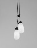Suspensie 2 becuri E14 BLAKY 9092825 NOVA LUCE