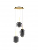Suspensie 3 becuri E27 LATO 9624082 NOVA LUCE