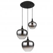 Suspensie 3 becuri E27 MAXY 15548-3G Globo