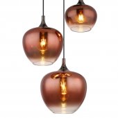 Suspensie 3 becuri E27 MAXY 15548-3HG Globo