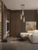 Suspensie 3 becuri E27 ZOELLA 9236212 Nova Luce