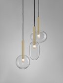Suspensie 3 becuri G9 AMELIA 9028834 NOVA LUCE