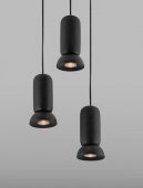 Suspensie 3 becuri GU10 PARLO 9236217 Nova Luce