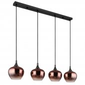 Suspensie 4 becuri E27 MAXY 15548-4HG Globo