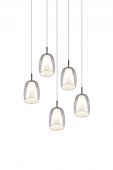 Suspensie 5 becuri E14 BARRET 317530506 Trio