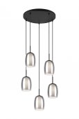Suspensie 5 becuri E14 BARRET 317530554 Trio