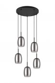 Suspensie 5 becuri E14 BARRET 317530554 Trio