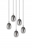 Suspensie 5 becuri E14 BARRET 317530554 Trio
