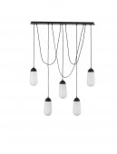 Suspensie 5 becuri E14 BLAKY 9092827 NOVA LUCE