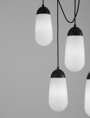 Suspensie 5 becuri E14 BLAKY 9092827 NOVA LUCE