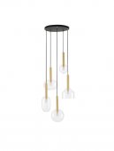 Suspensie 5 becuri G9 AMELIA 9028835 NOVA LUCE