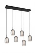 Suspensie 6 becuri E14 BARRET 317500654 Trio