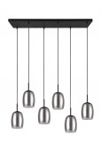 Suspensie 6 becuri E14 BARRET 317500654 Trio