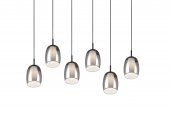 Suspensie 6 becuri E14 BARRET 317500654 Trio