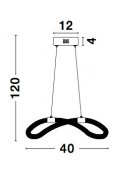Suspensie LED 15W CERELIA 9082094 NOVA LUCE