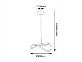 Suspensie led 15W SERENA 72252 Rabalux