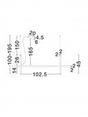 Suspensie led 30W LOOMA 9003010 Nova Luce
