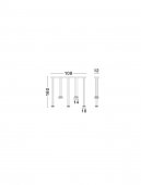 Suspensie led 40W JAILYN 9236104 Nova Luce