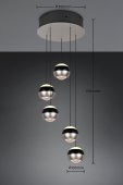 Suspensie led 40W ORBIT 344430507 Trio