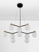 Suspensie moderna 10 becuri G9 OVALINO 9620161 NOVA LUCE