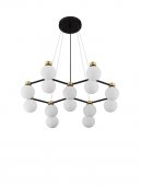 Suspensie moderna 14 becuri G9 OVALINO 9620162 NOVA LUCE