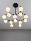 Suspensie moderna 14 becuri G9 OVALINO 9620162 NOVA LUCE