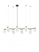 Suspensie moderna 14 becuri G9 OVALINO 9620163 NOVA LUCE