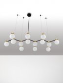 Suspensie moderna 14 becuri G9 OVALINO 9620163 NOVA LUCE
