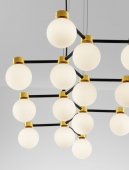 Suspensie moderna 14 becuri G9 OVALINO 9620163 NOVA LUCE
