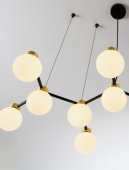 Suspensie moderna 14 becuri G9 OVALINO 9620163 NOVA LUCE