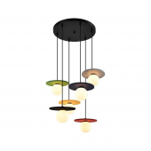 Suspensie moderna 6 becuri E27 FELT KL116004 Klausen