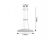 Suspensie moderna led 24W ZOFRAEL 72411 Rabalux