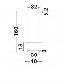 Suspensie moderna LED 29W DIONA 9580671 NOVA LUCE
