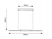 Suspensie moderna led 36W SINDRI 72231 RABALUX