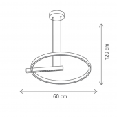 Suspensie moderna led 48W HIMERA KL142081 Klausen