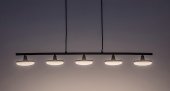 Suspensie moderna led 5 becuri 24W MADI 72240 Rabalux