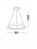 Suspensie moderna led 52W ORMI 9030928 NOVA LUCE