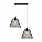 Suspensie vintage 2 becuri E27 KL112006 Klausen