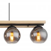 Suspensie vintage 4 becuri E27 CONNI 5569-4H Globo
